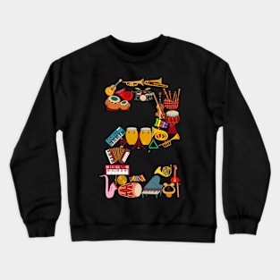 Toddler Musical Instruts 2 2Nd Crewneck Sweatshirt